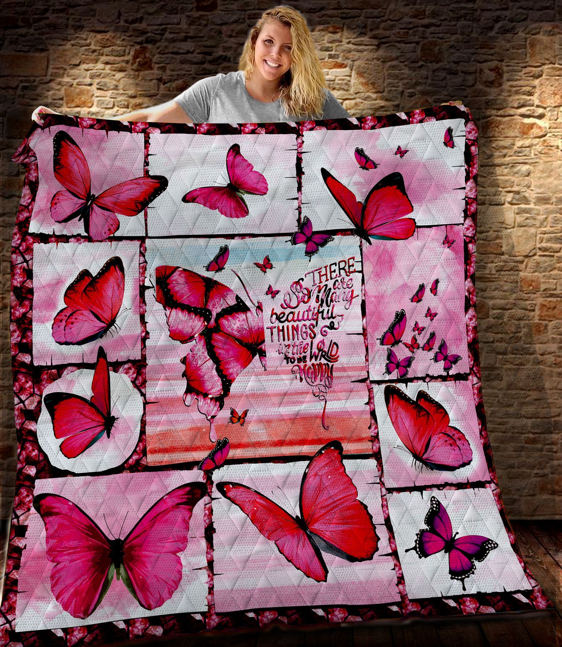 Butterfly Quilt Blanket C9B200202NM