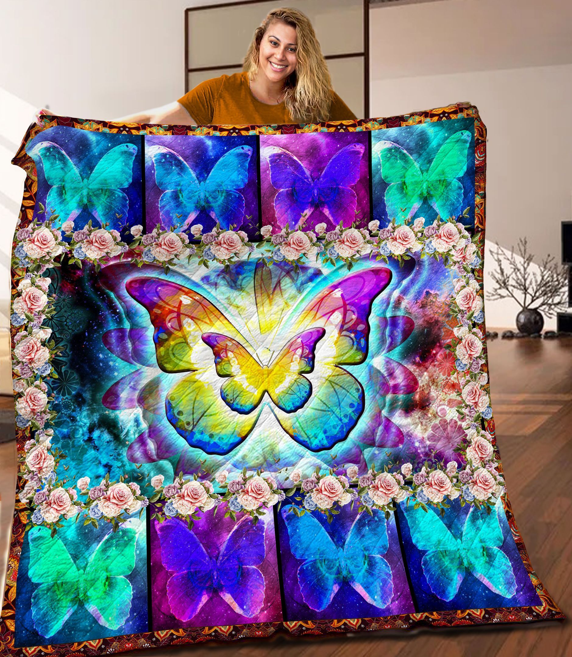 Butterfly Quilt Blanket C9B250314MI