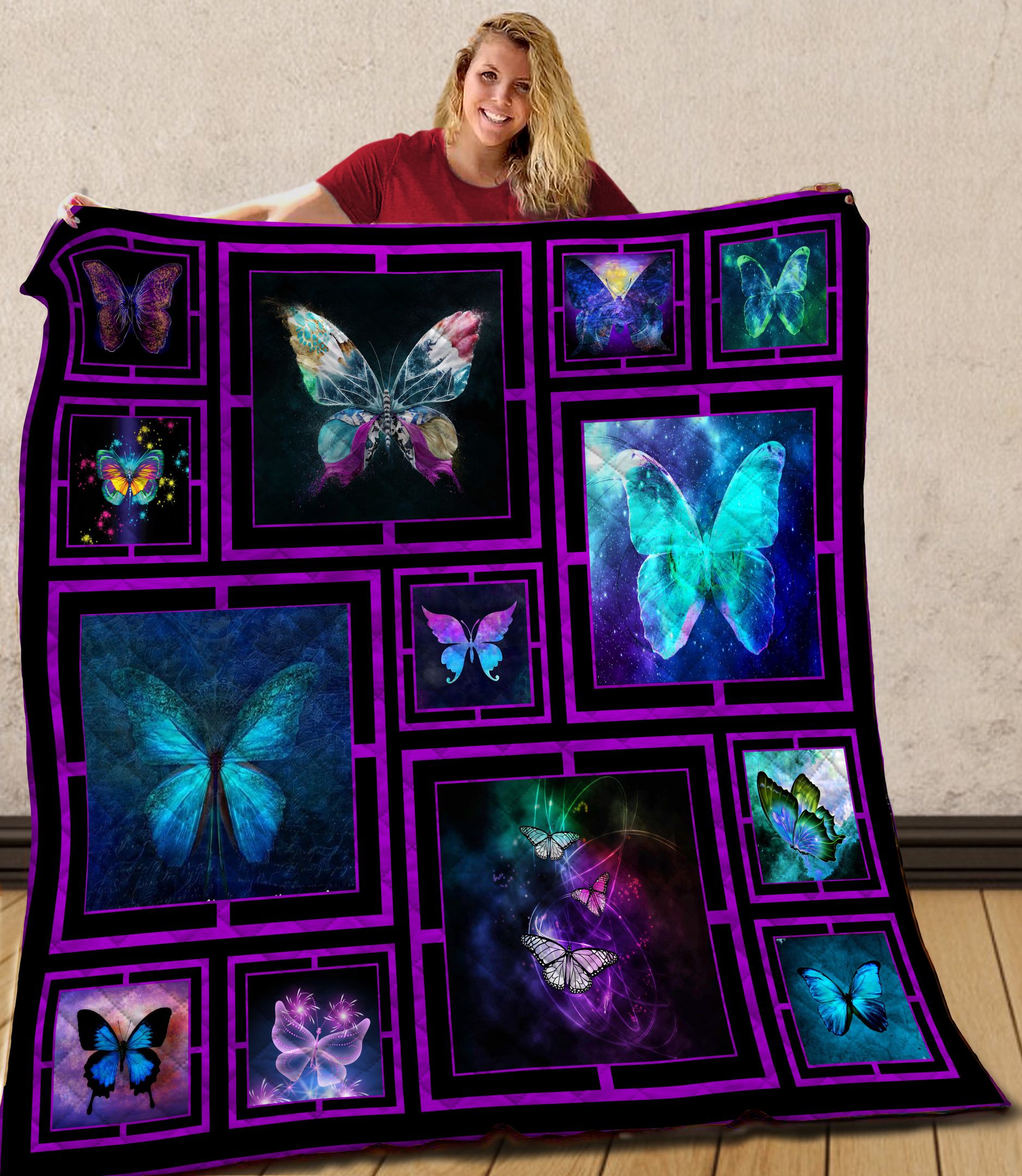 Butterfly Quilt Blanket C9B260214VV