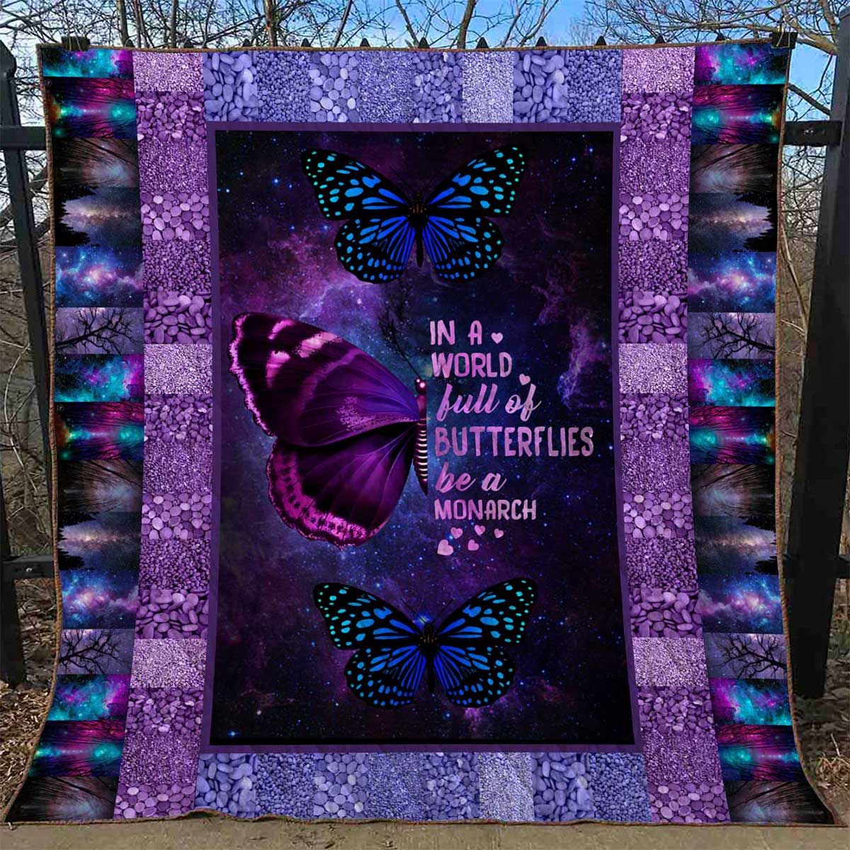 Butterfly Quilt Blanket DHC071282VT