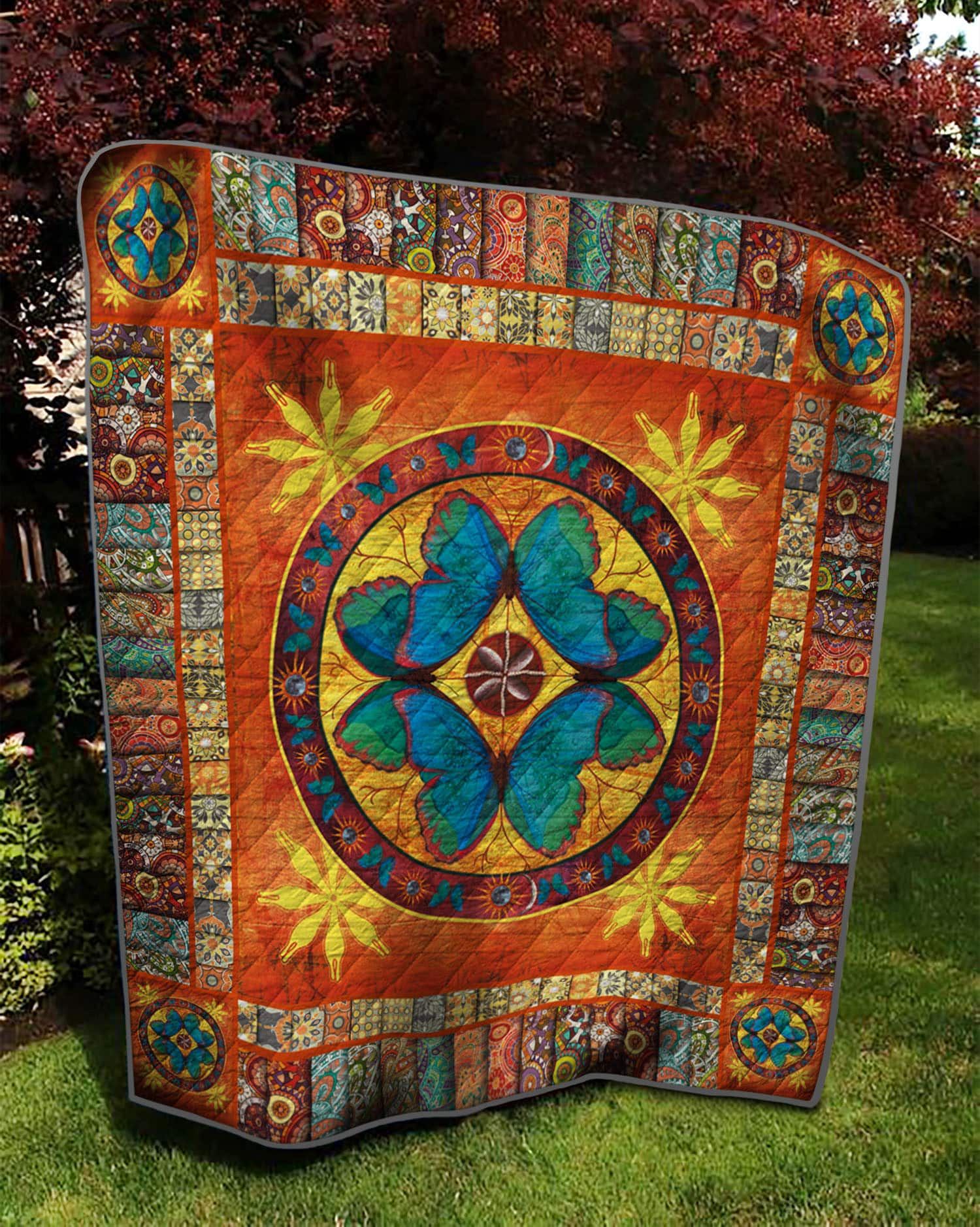 Butterfly Quilt Blanket DHC13121496VT