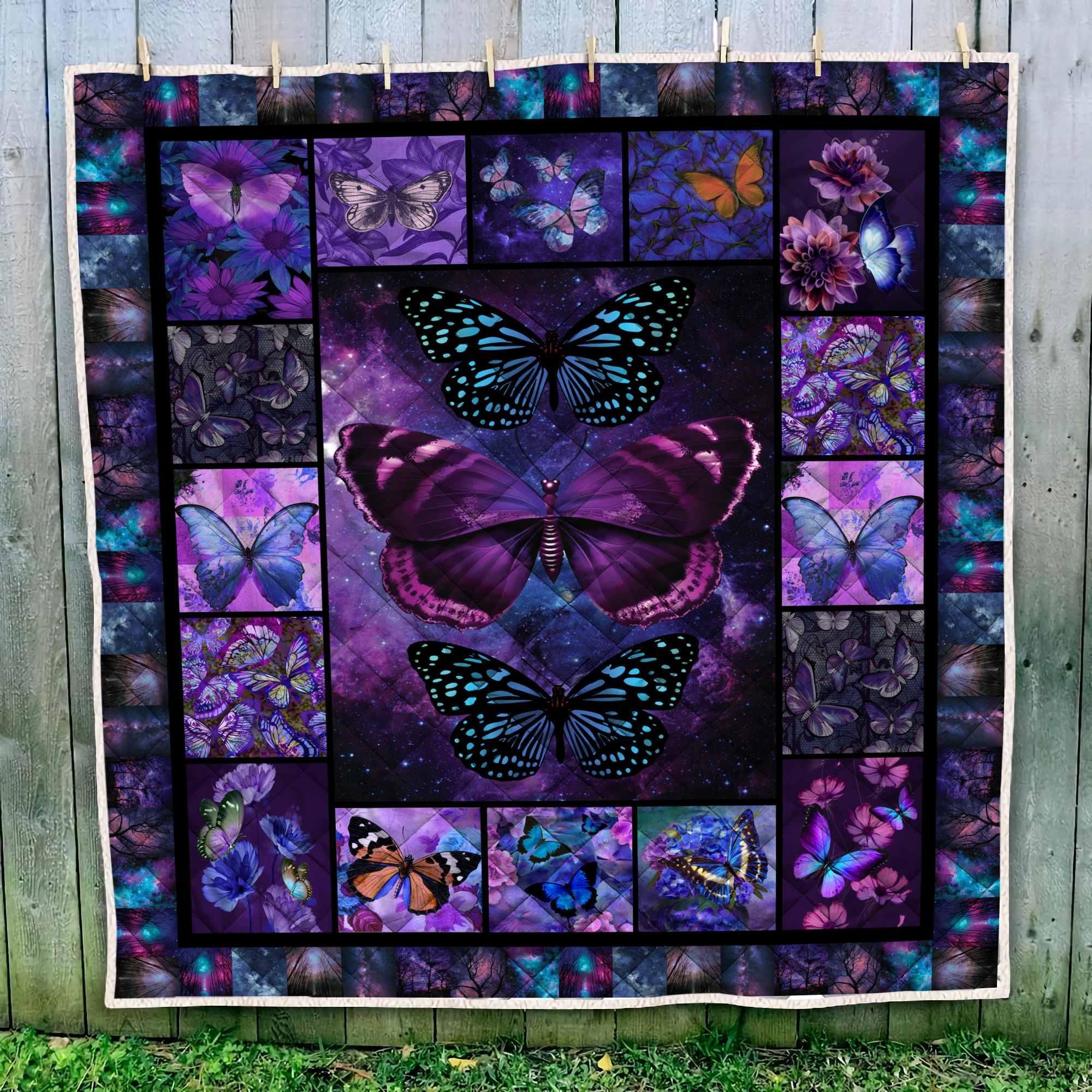 Butterfly Quilt Blanket DHC13121507VT
