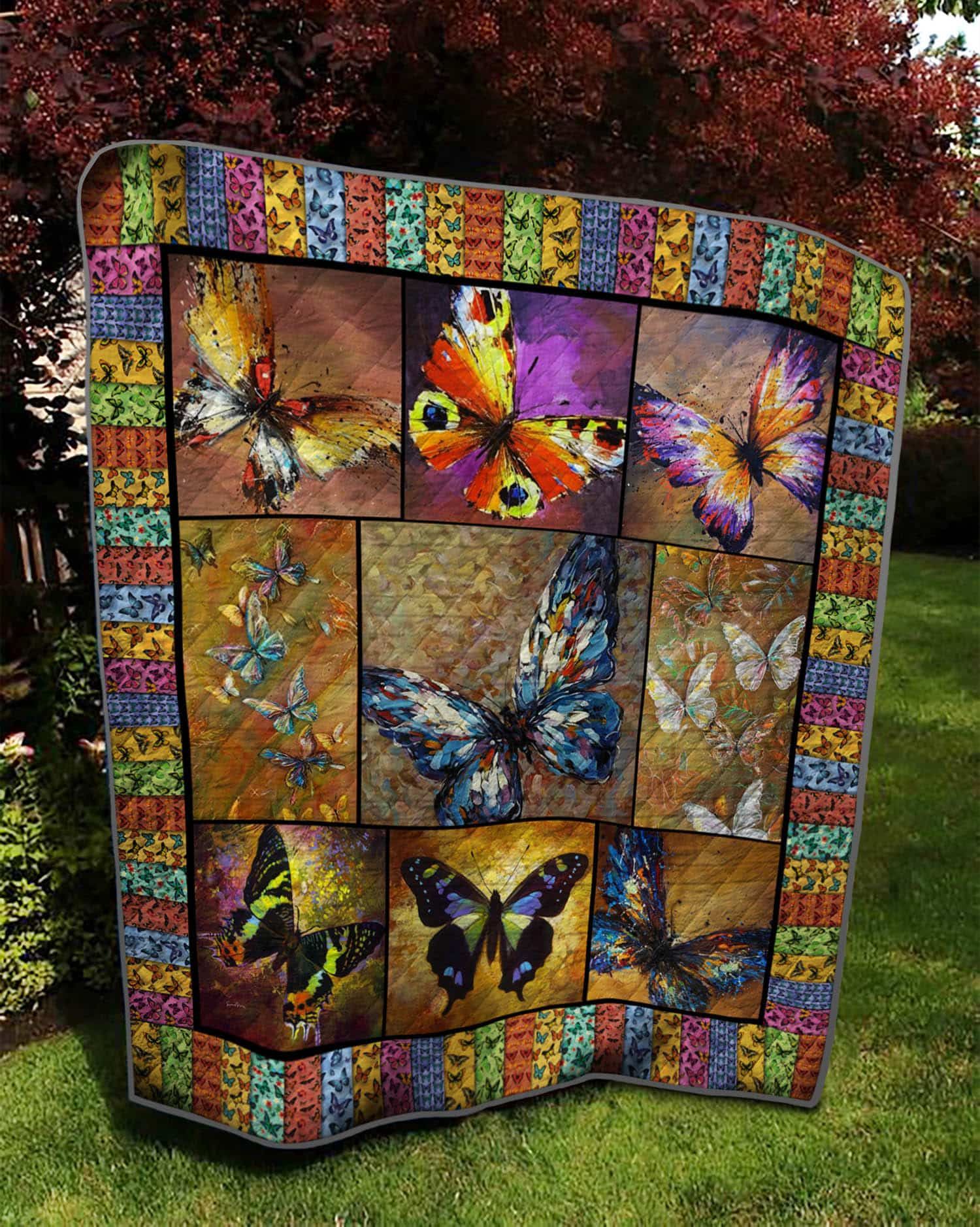 Butterfly Quilt Blanket DHC13121529VT