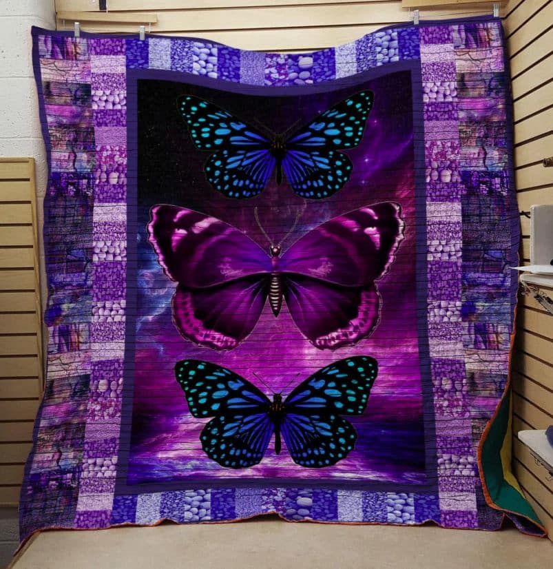Butterfly Quilt Blanket DHC13121567VT