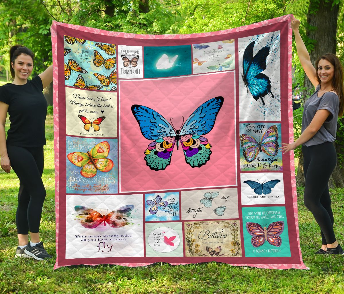 Butterfly Quilt Blanket DHC1312196VT