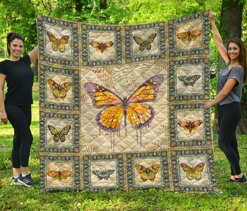 Butterfly Quilt Blanket DHC13123074VT