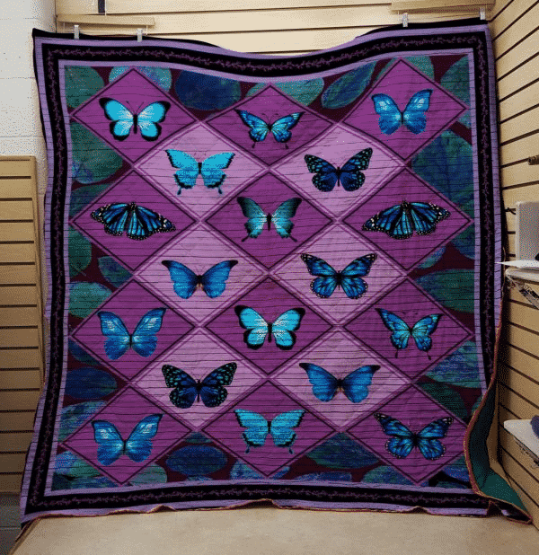 Butterfly Rainbowland Bf Quilt Blanket Christmas Christmas Gifts Merry Christmas Holiday Gifts Gift Dhc03011266Dd