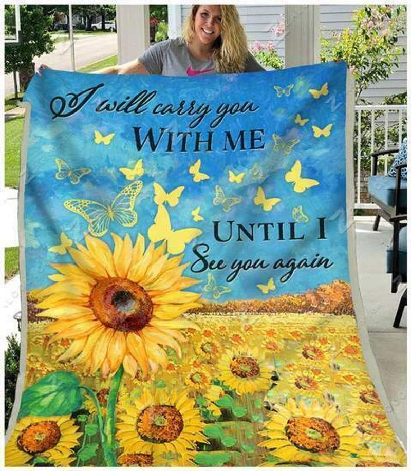 Butterfly See You Again Sherpa Fleece Blanket