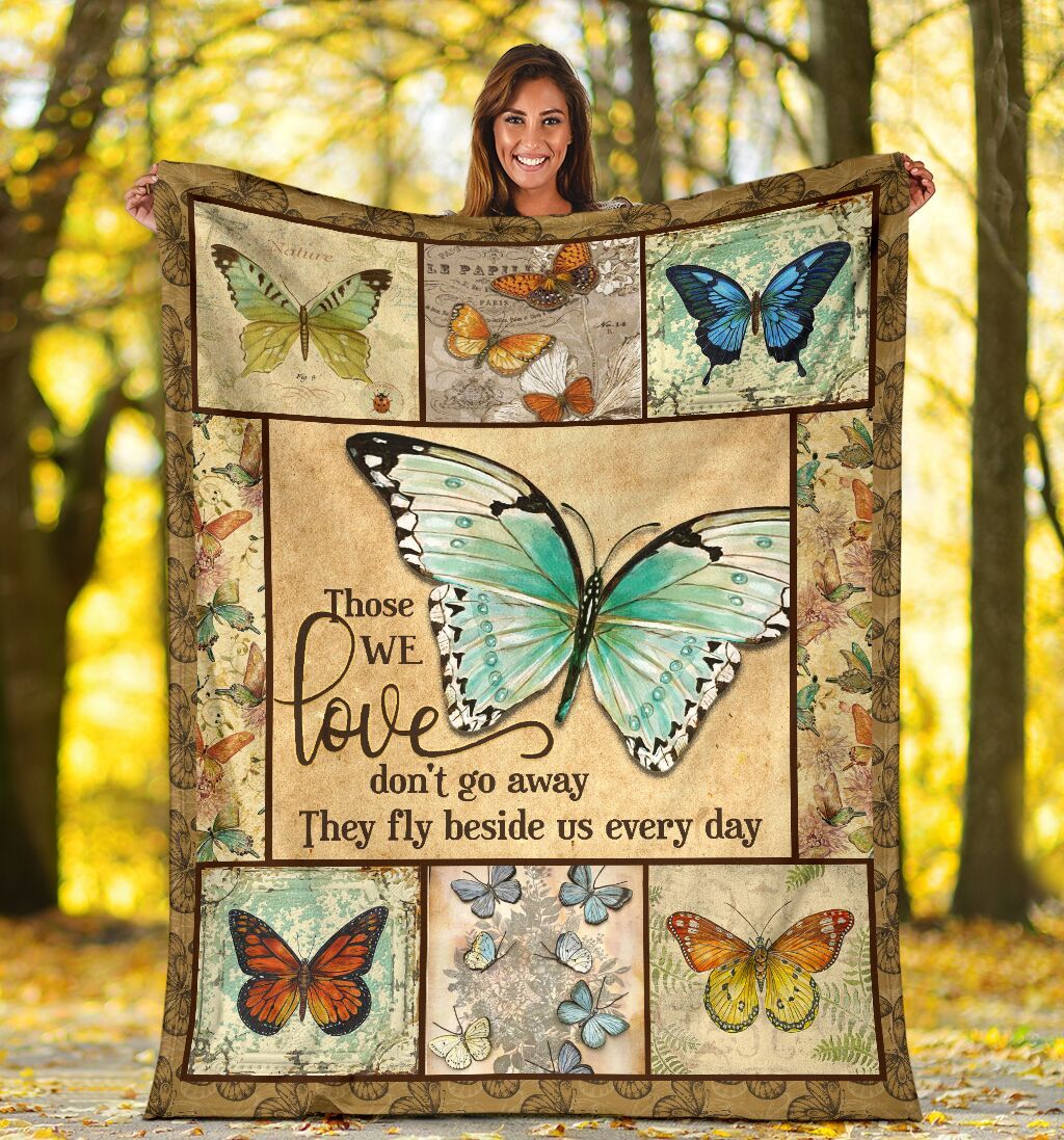 Butterfly Sign From Heaven Quilt Blanket DHC3112470TD