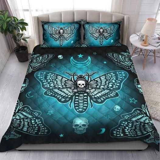 Butterfly Skull Bedding Set