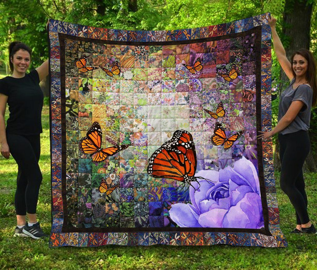 Butterfly So Hot Quilt Blanket Christmas Gift Dhc04011172Dd