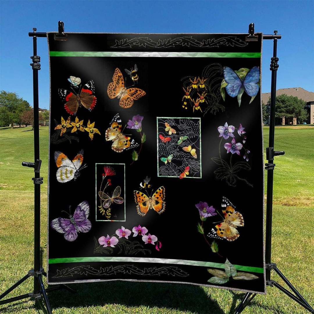 Butterfly TD2809153 Quilt Blanket