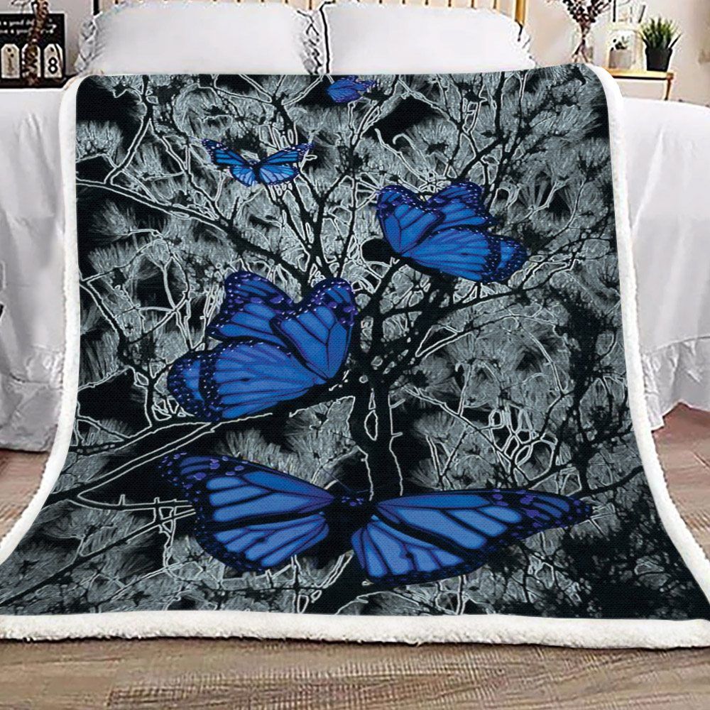 Butterfly Sherpa Fleece
