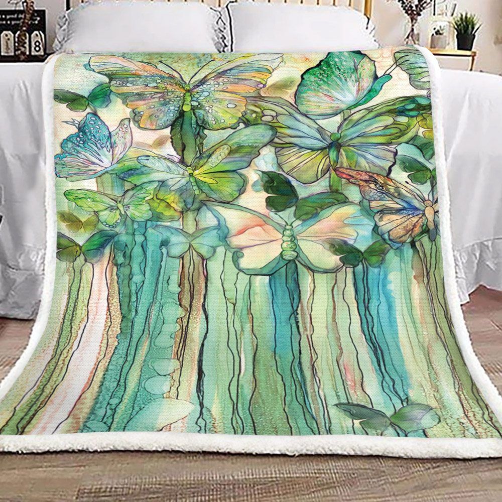 Butterfly Sherpa Fleece