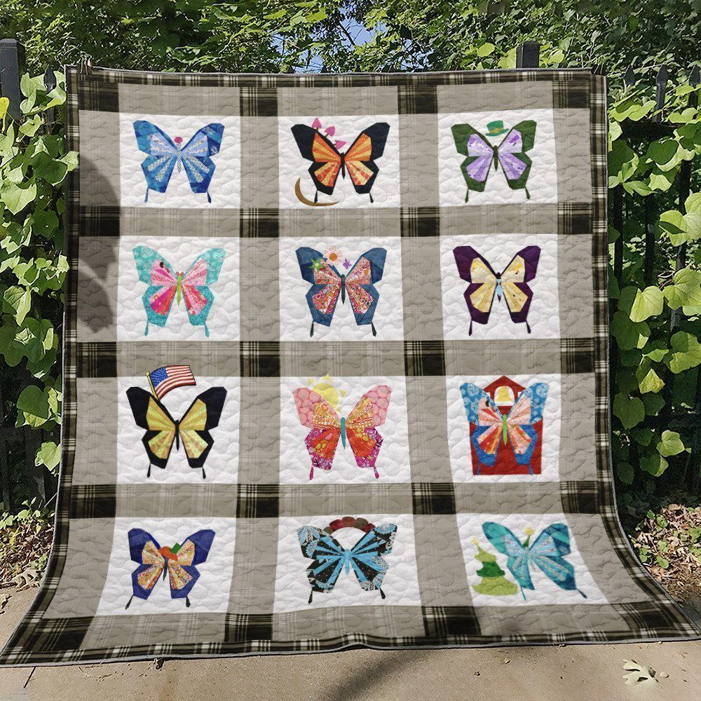 Butterfly TN270607 Quilt Blanket