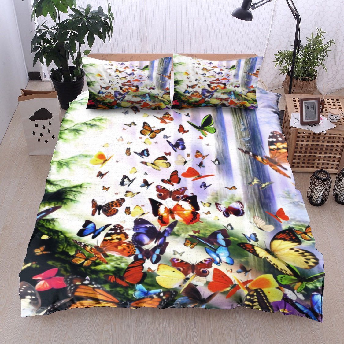 Butterfly Tree Bedding Set