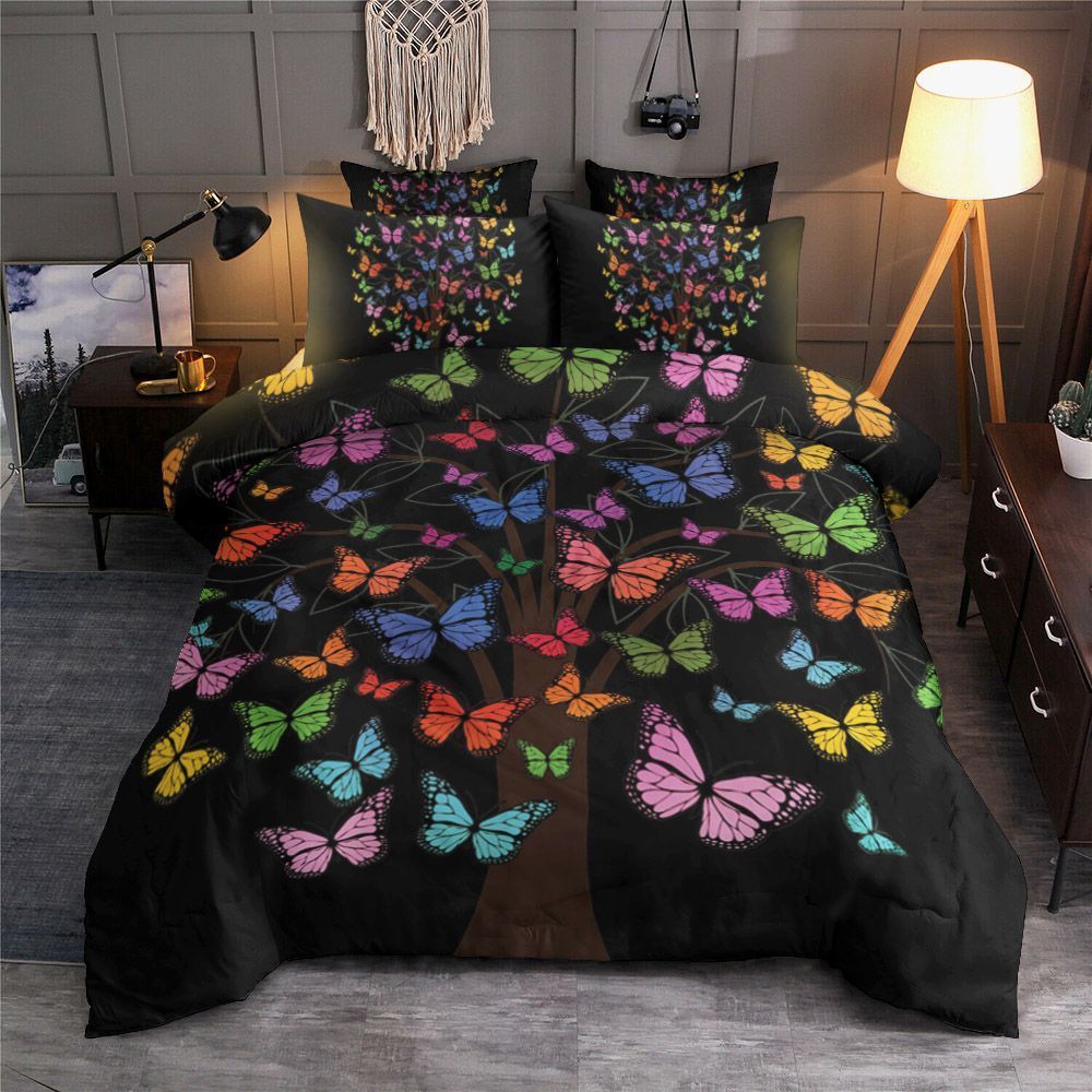 Butterfly Tree Bedding Set