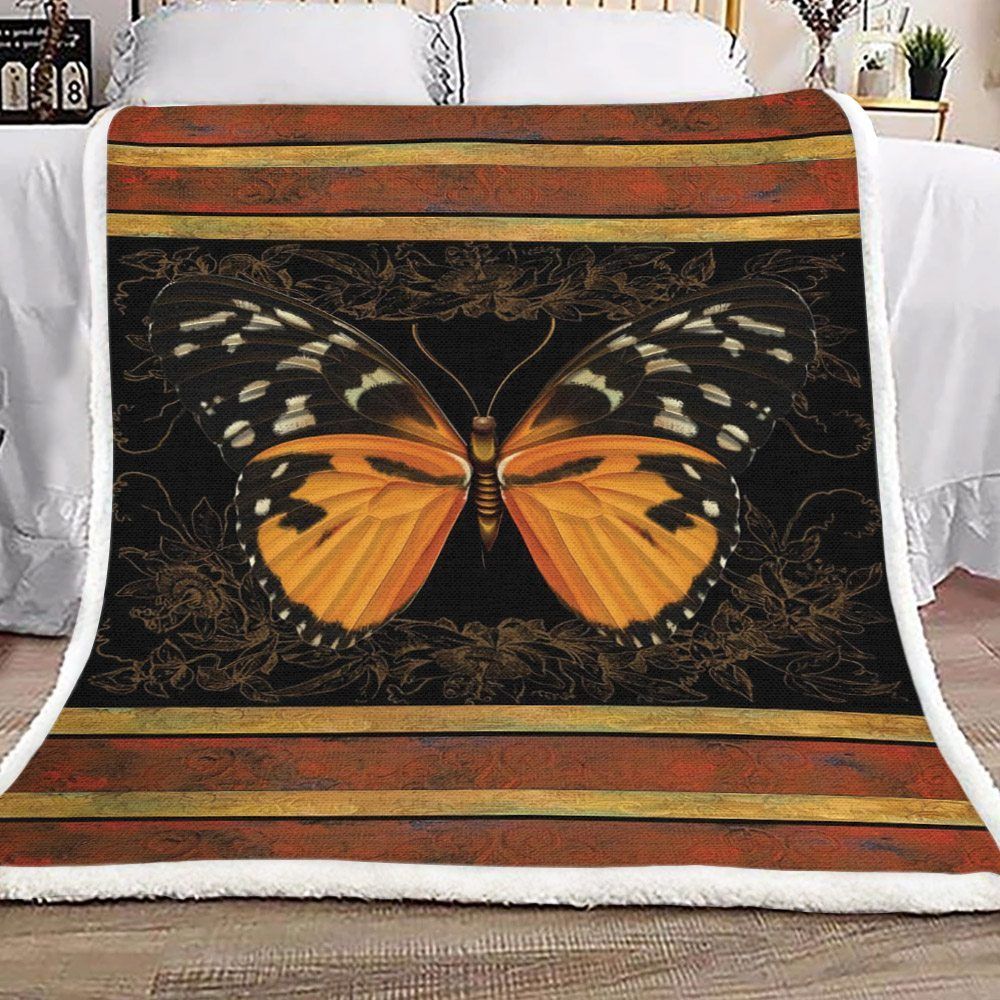 Butterfly Sherpa Fleece