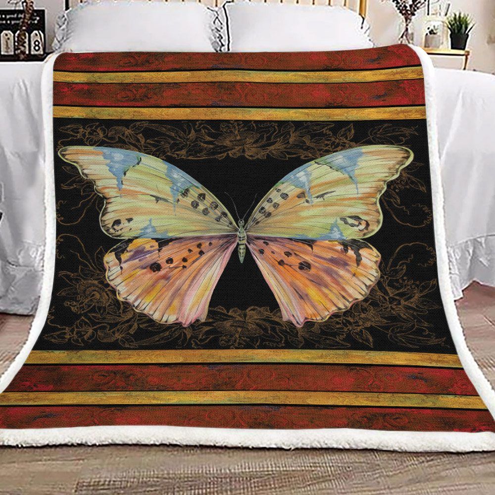 Butterfly Sherpa Fleece