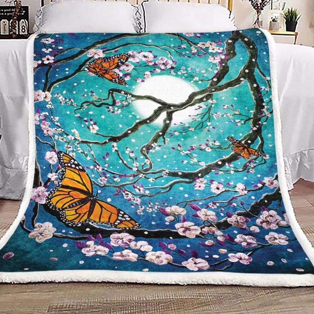 Butterfly Sherpa Fleece