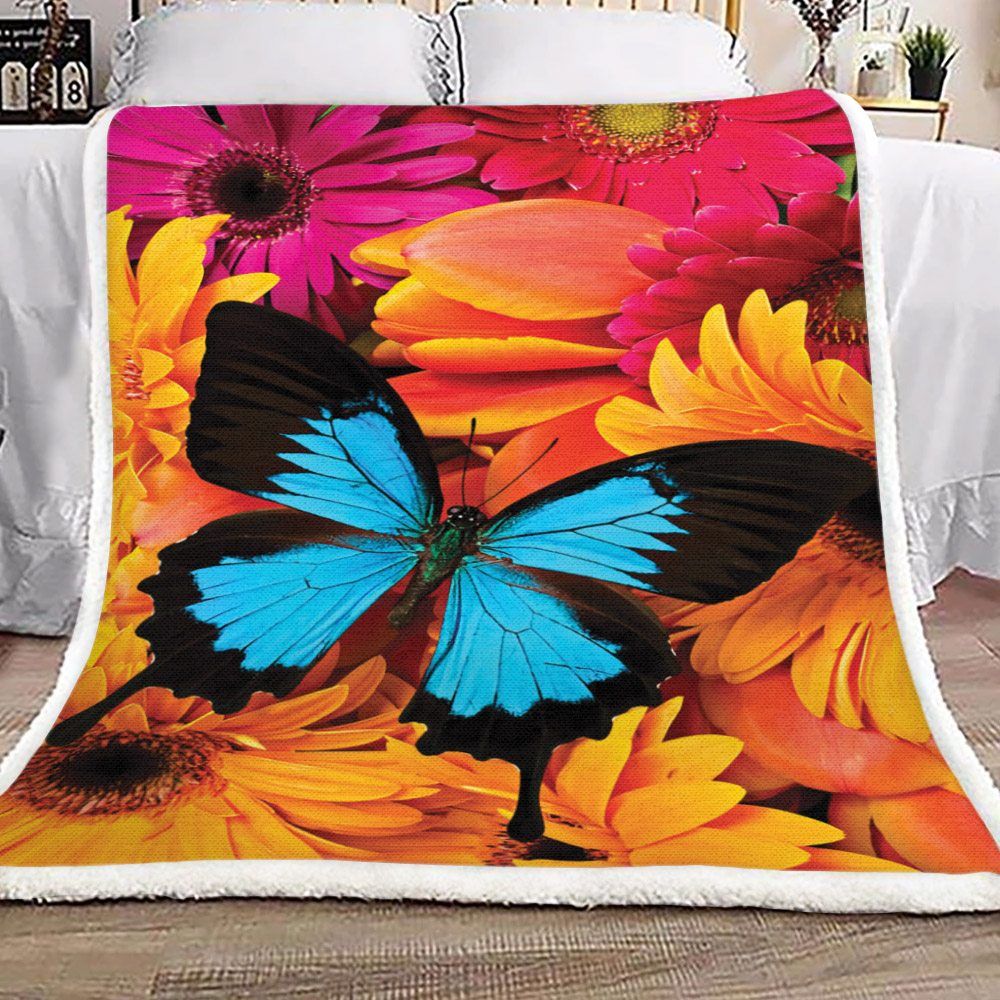 Butterfly Sherpa Fleece