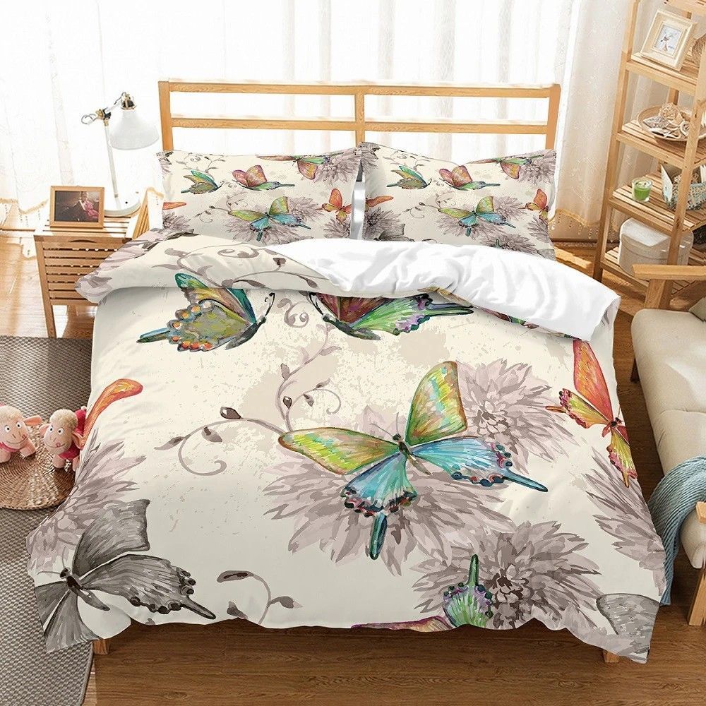 Butterfly Vintage Bedding Set