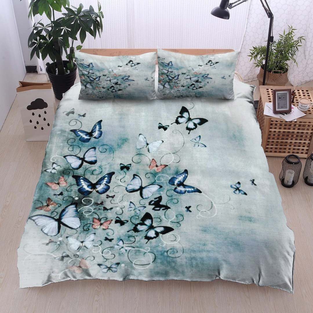 Butterfly Vintage Bedding Set