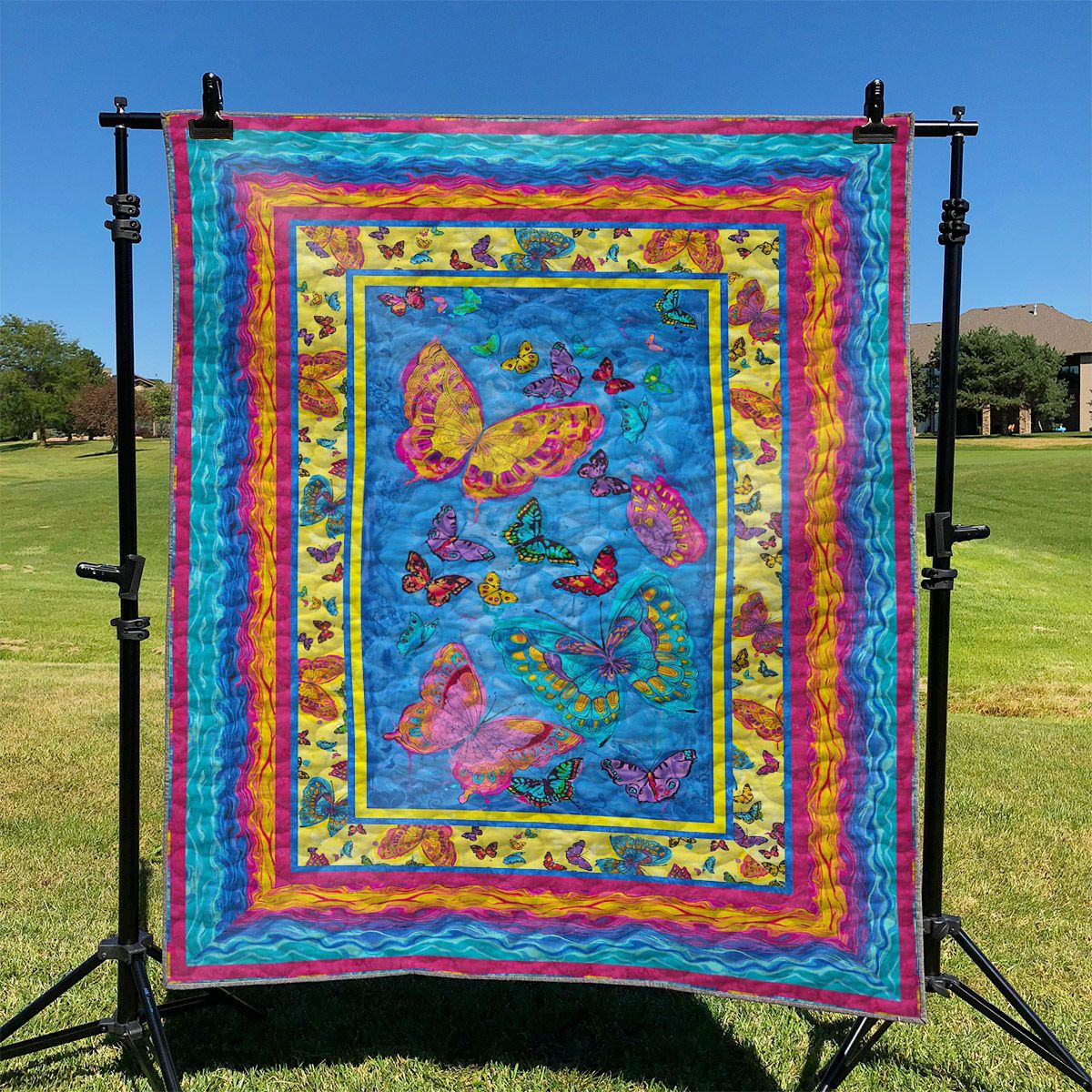 Butterfly Waltz NI1910069DT Quilt Blanket