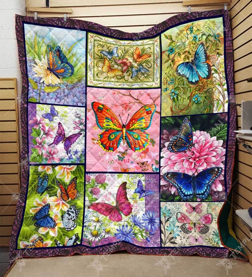 Butterfly We Dont Talk Any More Quilt Blanket Christmas Gift Dhc04011175Dd