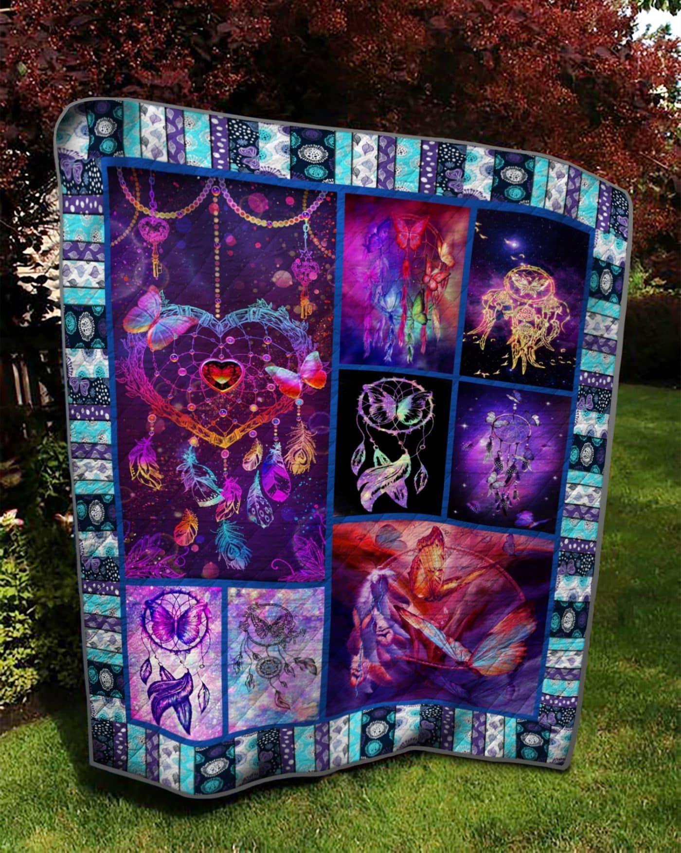Butterfly You Are My Dreamcatcher Quilt Blanket DHC020120270TD