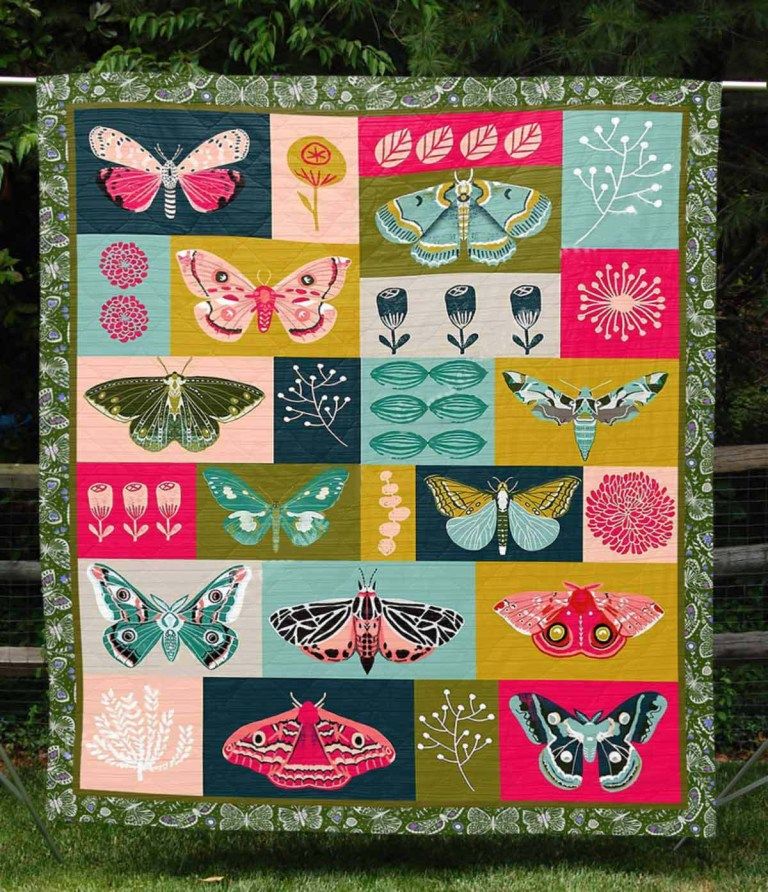 Butterfly You Draw Your Miracle Life Quilt Blanket DHC3112506TD