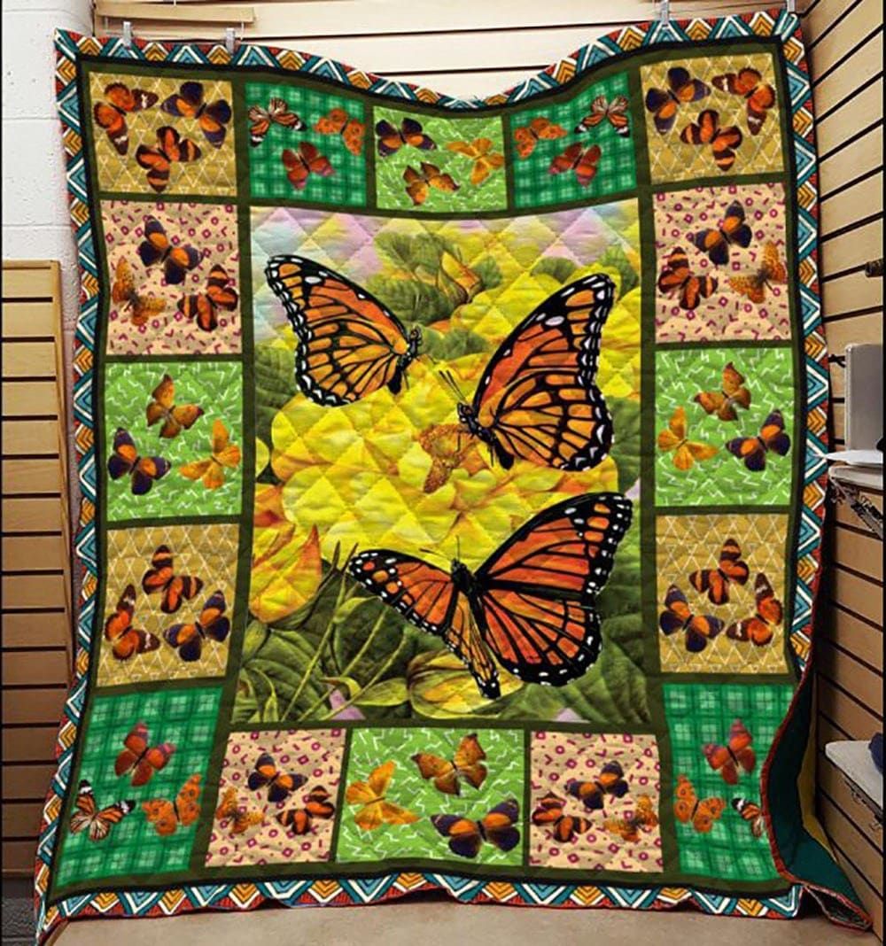 Butterfly You Light Up My Life Quilt Blanket Dhc03011387Dd