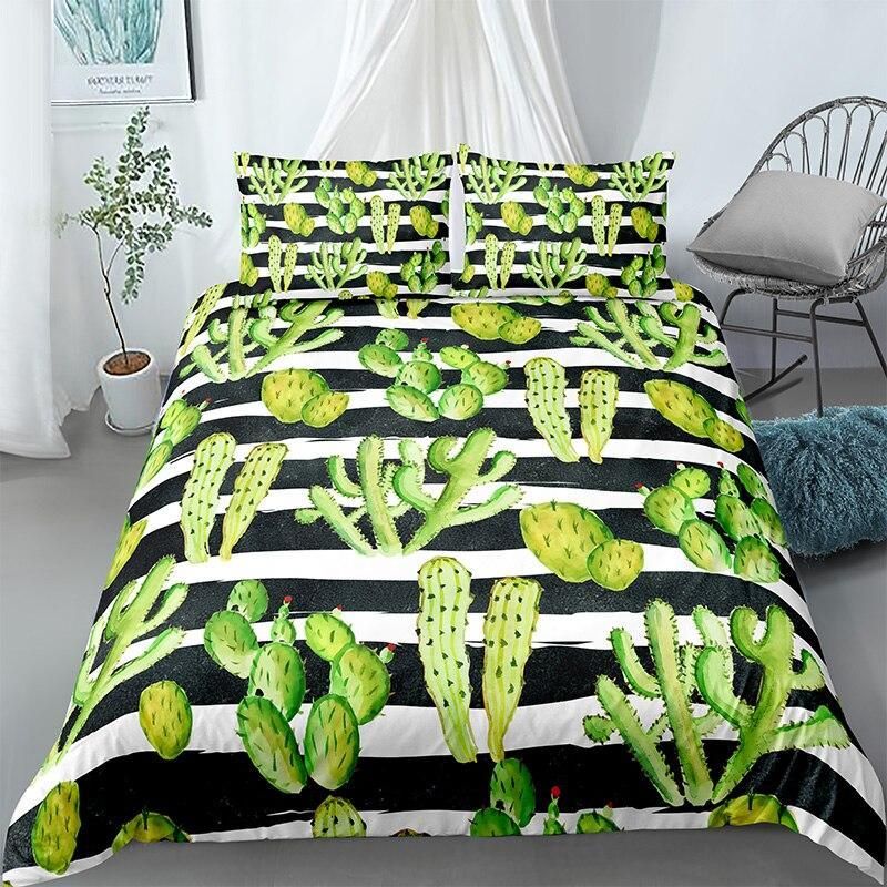 Cacti On A Maze Bedding Set