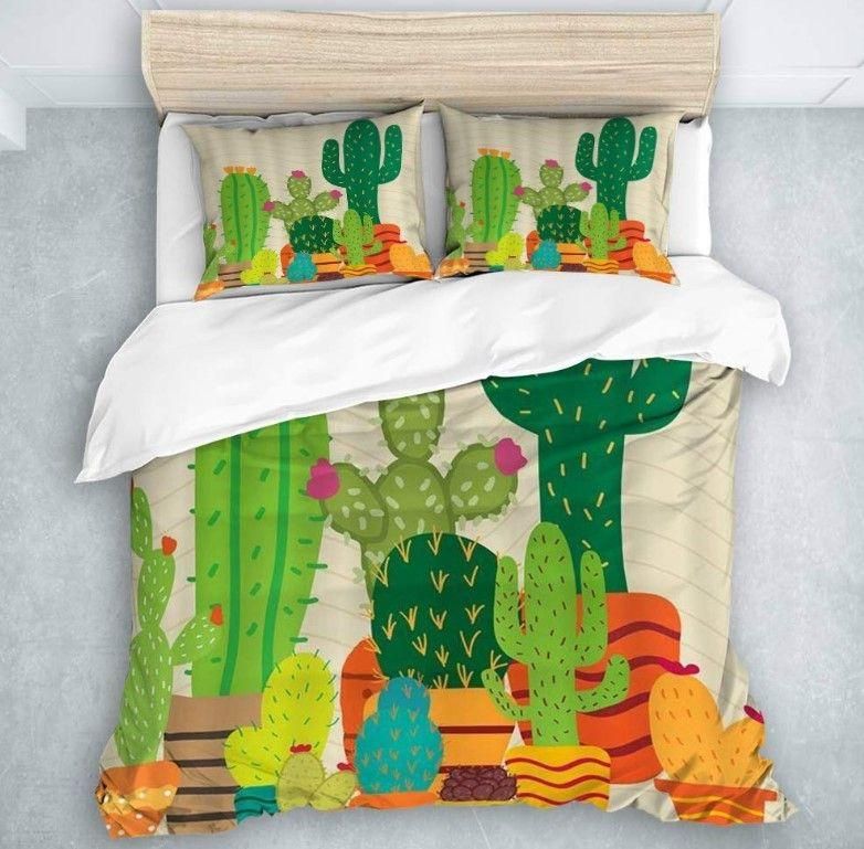 Cactus Art Bedding Set