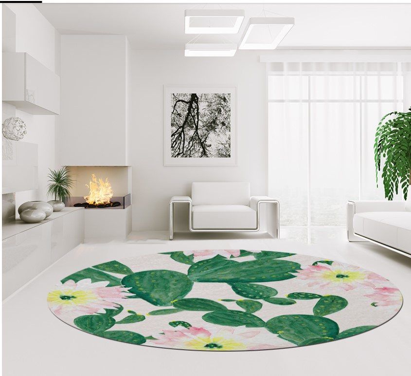 Cactus Round Carpet
