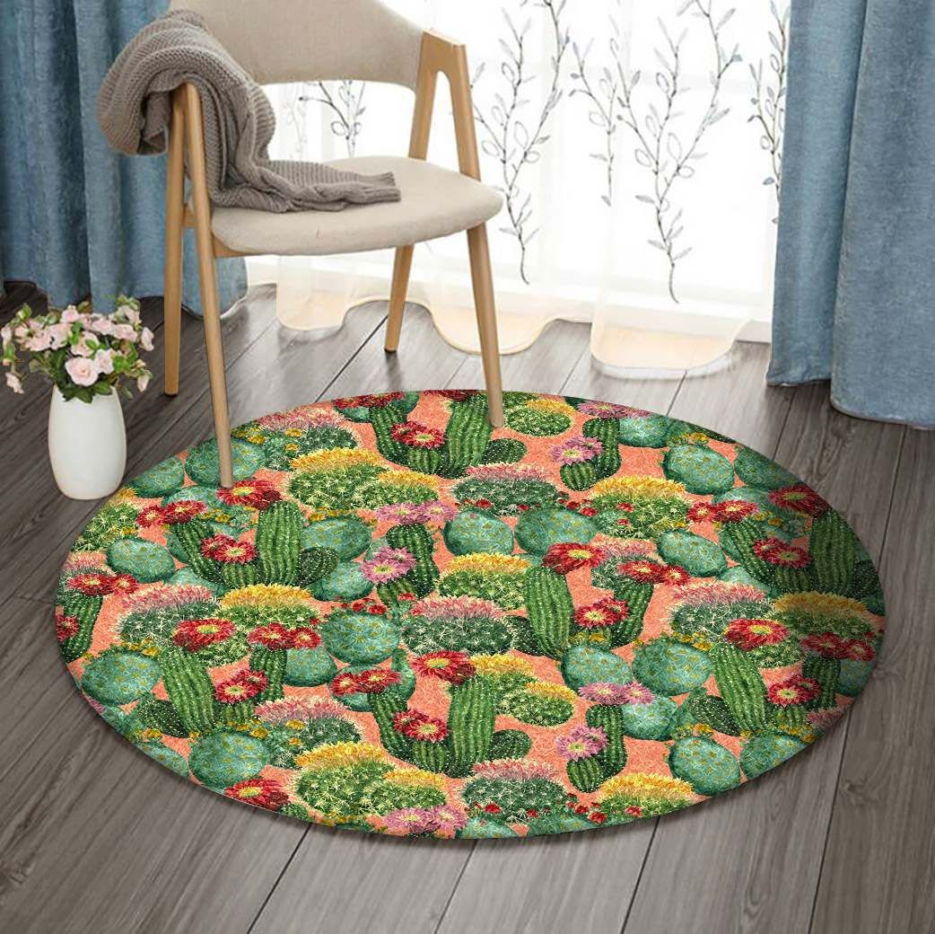 Cactus Round Carpet