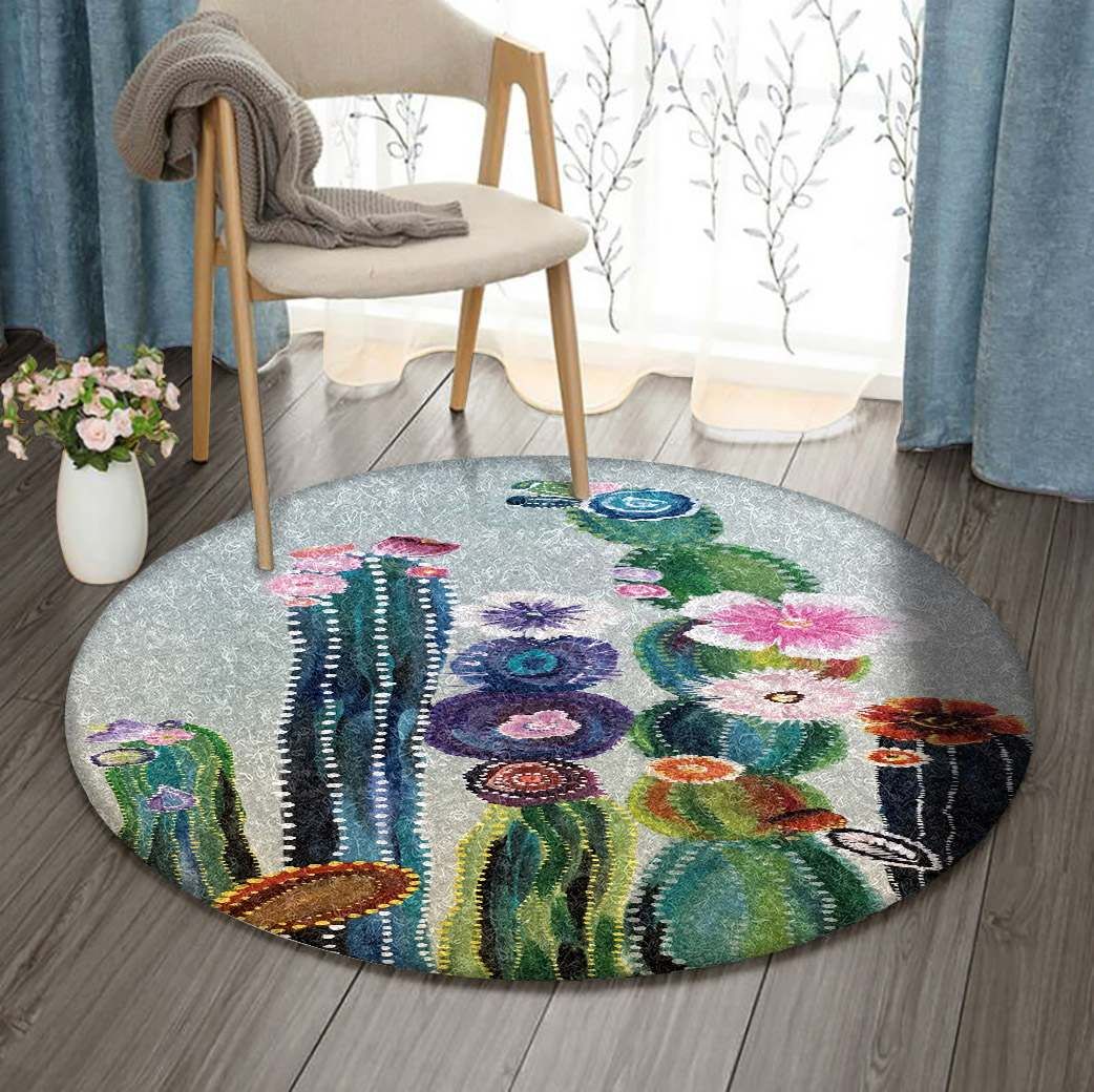 Cactus Round Carpet