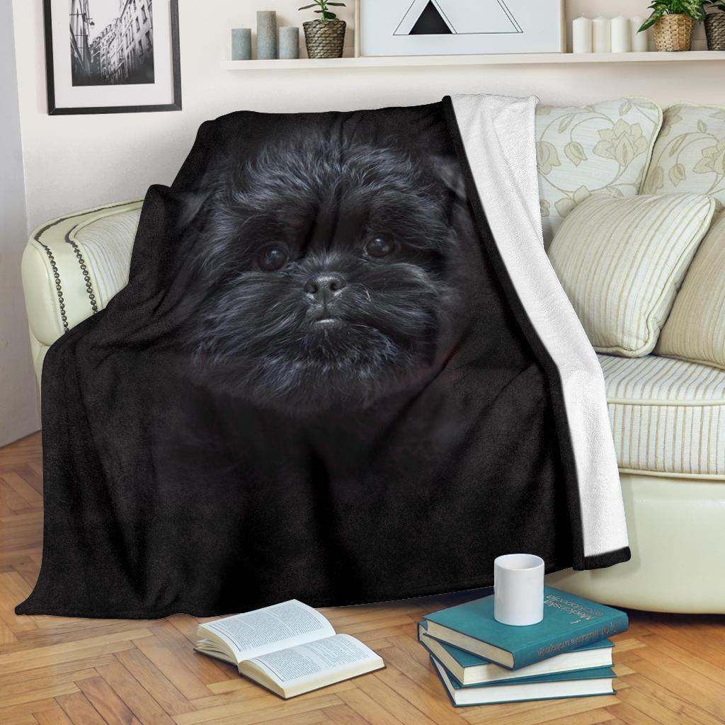 Cairn Terrier Face Hair Blanket