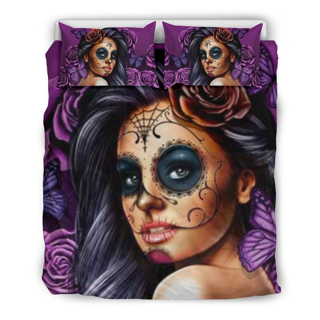 Calavera Girl Bedding Set