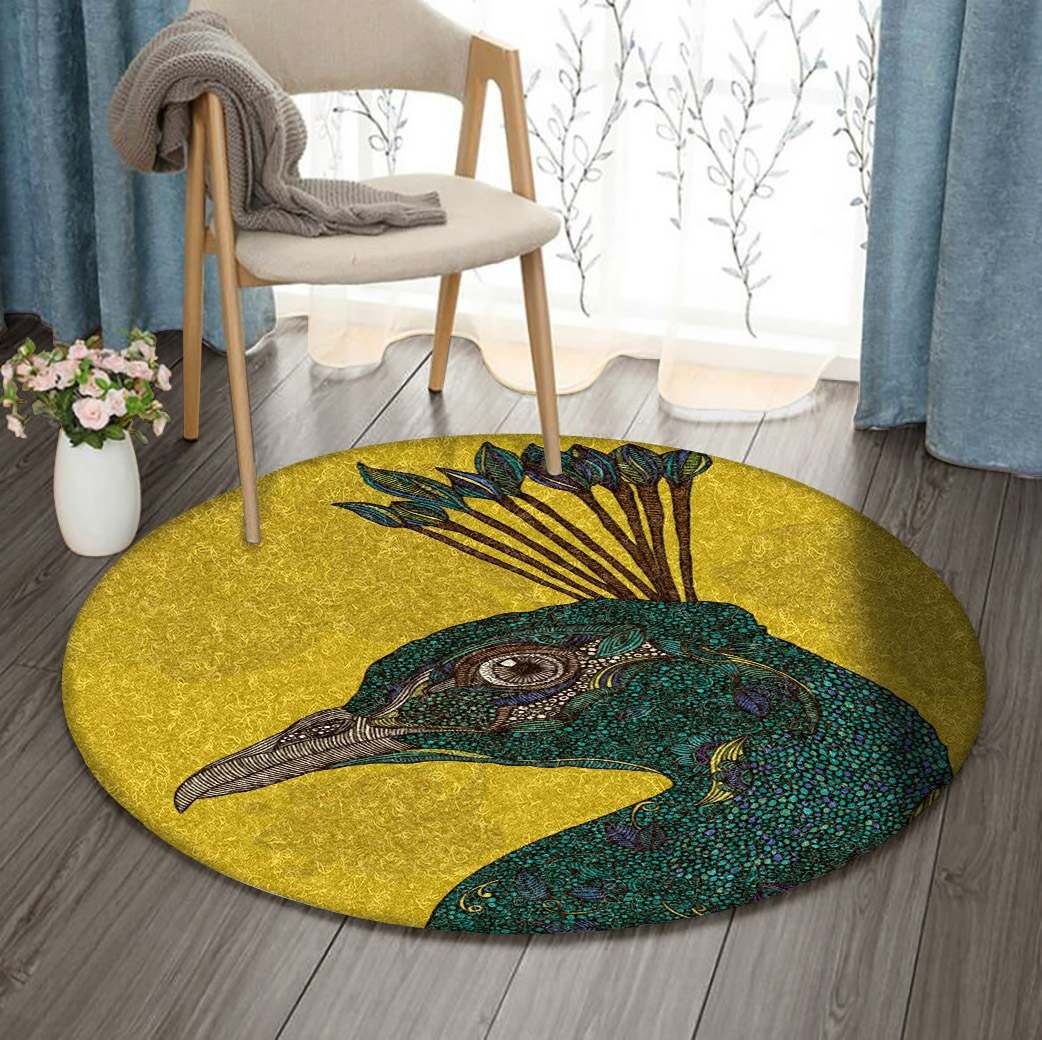 Camel Round Carpet