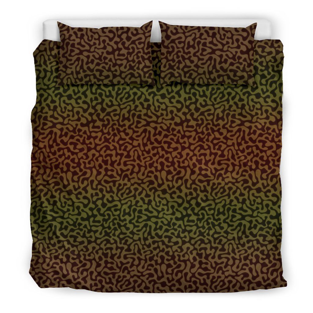 Camo Chameleon Modern Camouflage Bedding Set