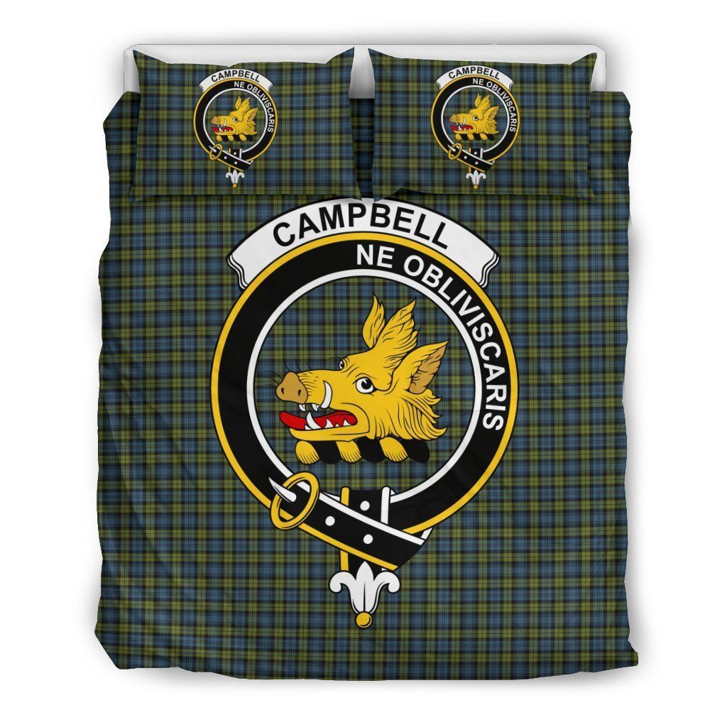 Campbell Clan Badge Tartan Bedding Set