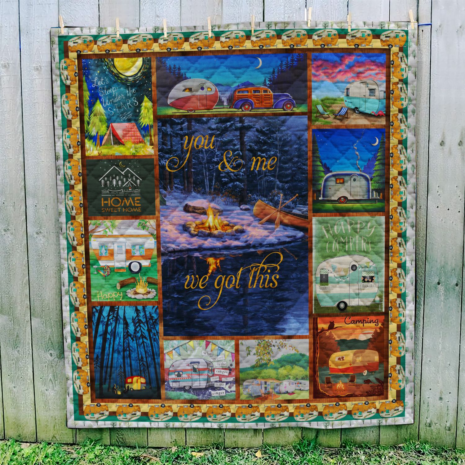 Camper Camping You And Me We Got This NI2101003YA Quilt Blanket