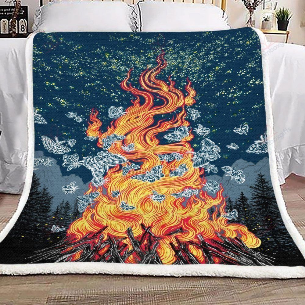 Campfire Fleece Blanket