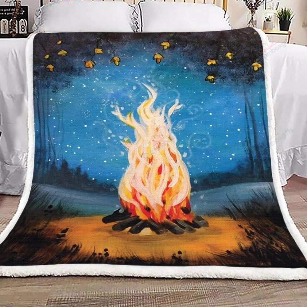 Campfire Fleece Blanket