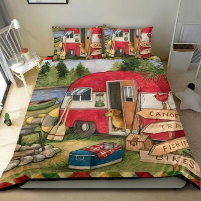 Camping Bus Bedding Set