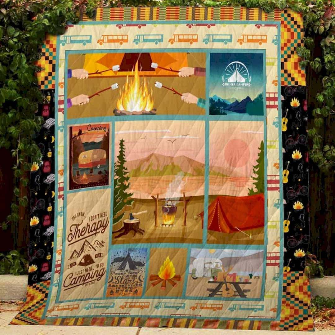 Camping CLD180710 Quilt Blanket