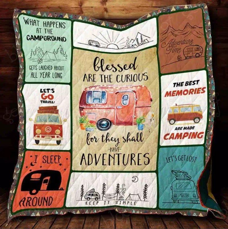 Camping CLH091017Q Quilt Blanket