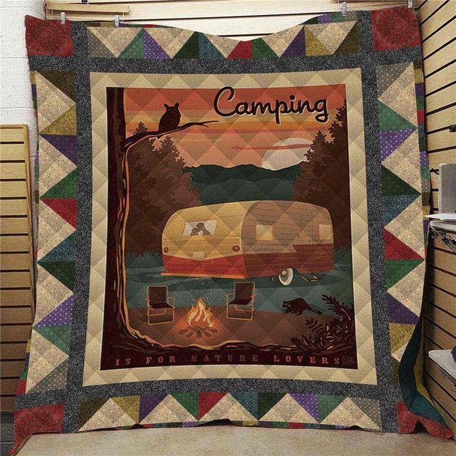 Camping DD1909233CL Quilt Blanket