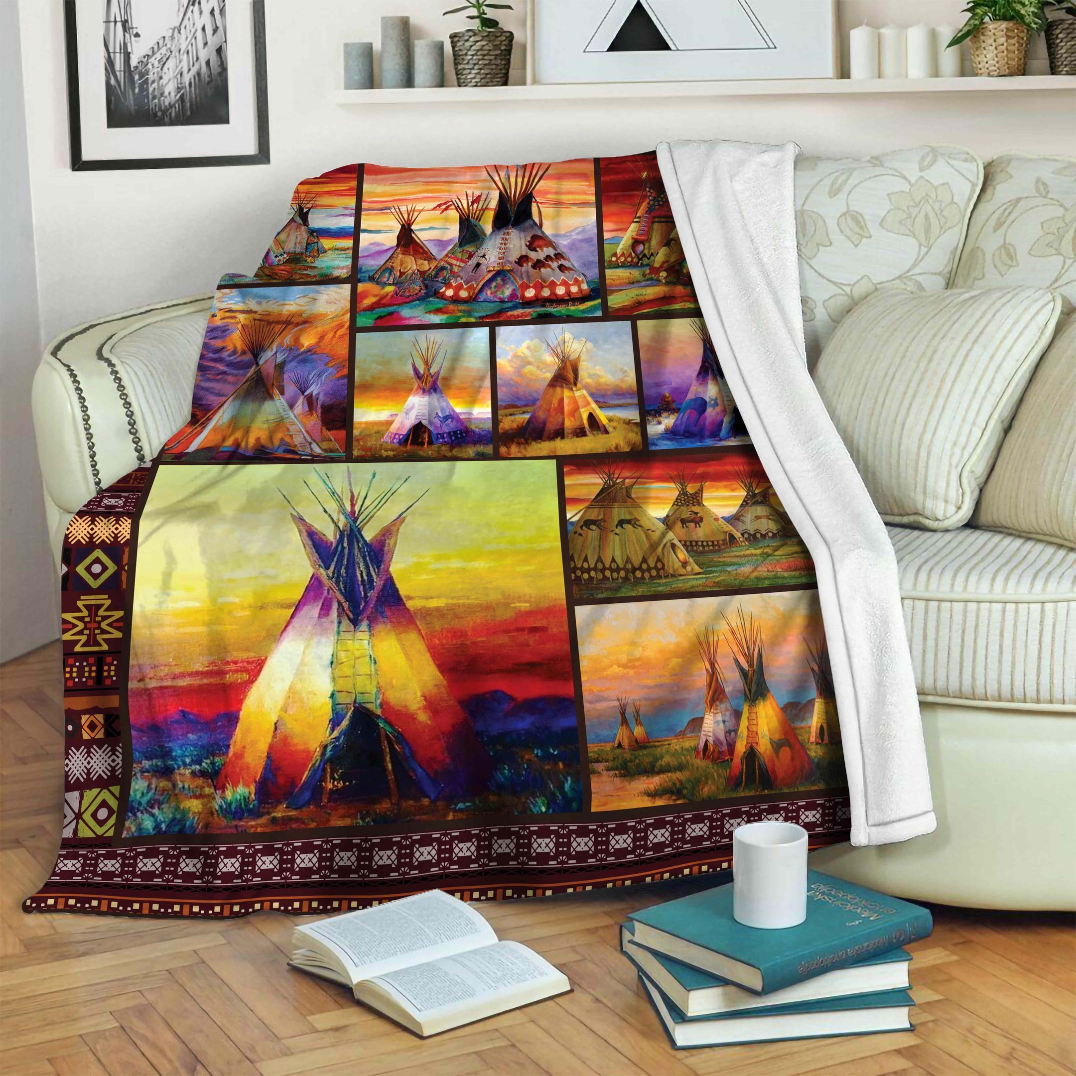 Camping Fleece Blanket
